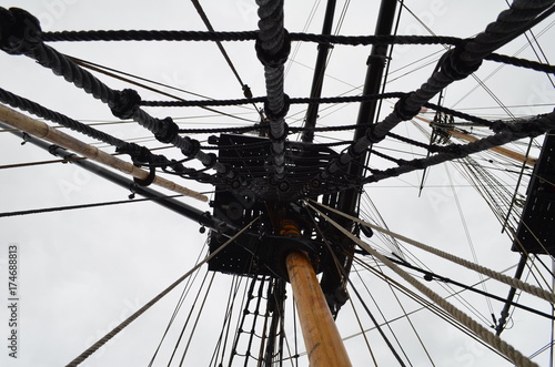 Canvastavla L'Hermione à Rochefort (france)