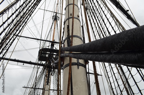Foto L'Hermione à Rochefort (france)
