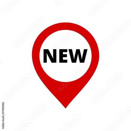 Free Download New icon, Map pointer - GFXLoad