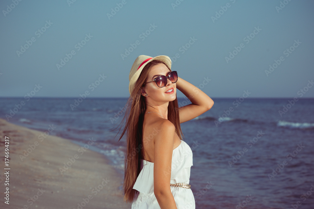 Summer vacation woman