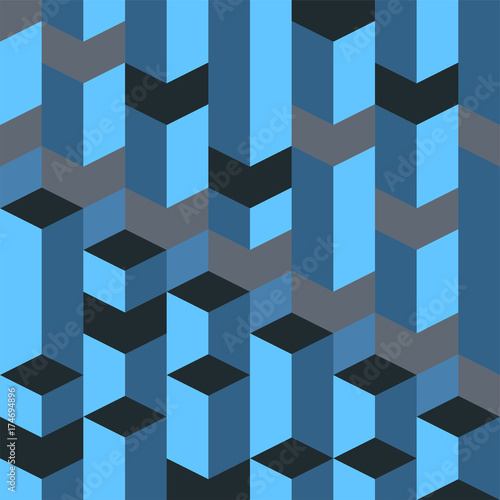 Abstract geometric pattern vector gothic art deco