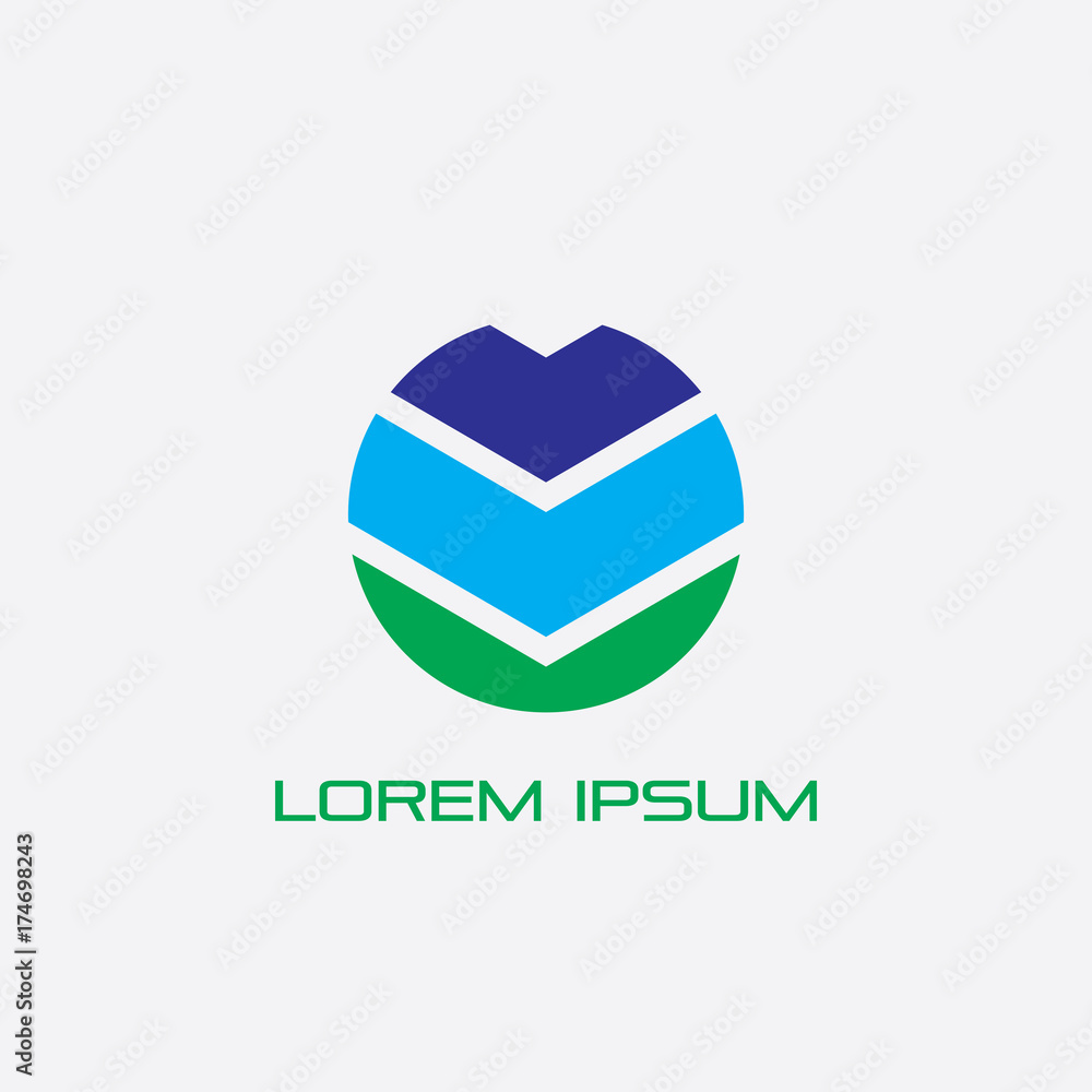 circle arrow business logo circle arrow business logo