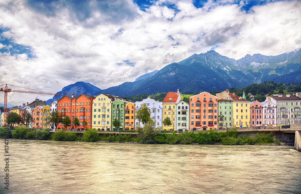 river Inn, Innsbruck, Austria