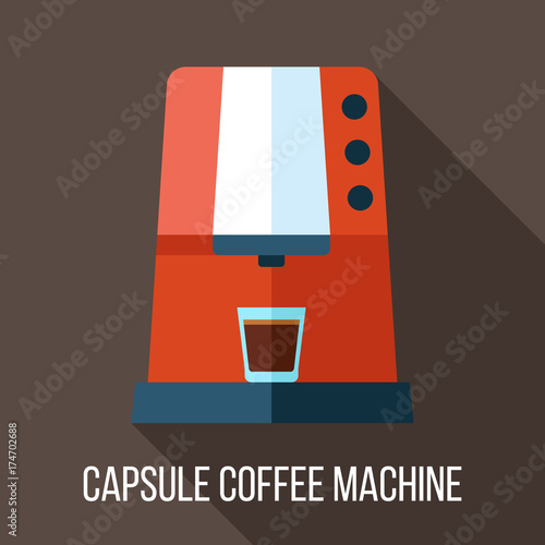 Capsule coffee machine