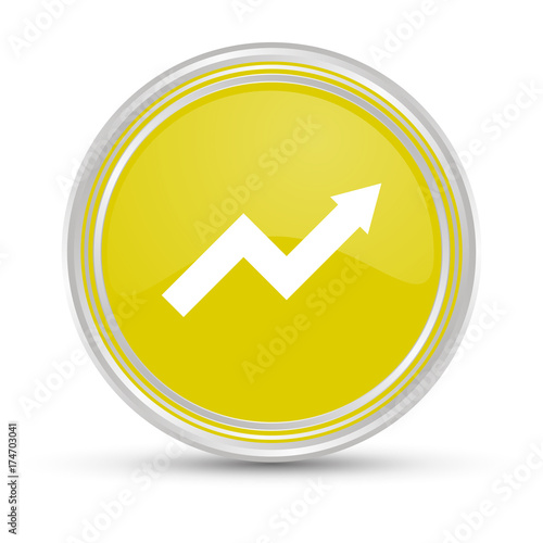 Gelber Button - Graph - steigend Free Download Gelber Button - Graph - steigend - GFXLoad