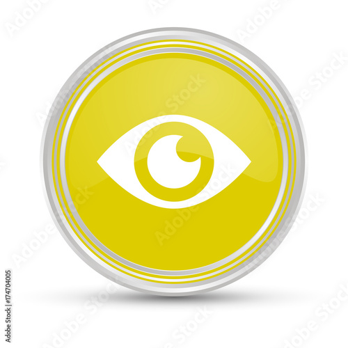 Gelber Button - Auge