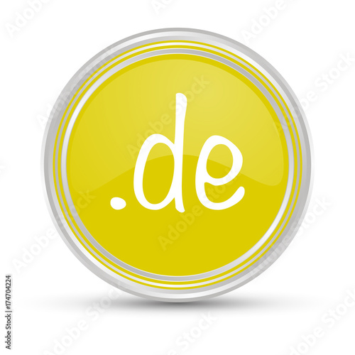 Gelber Button - .de - Domain