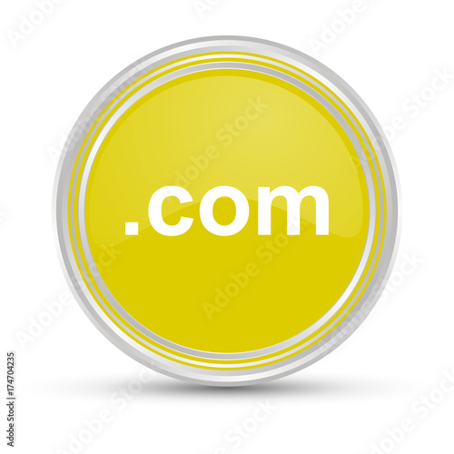 Gelber Button - .com