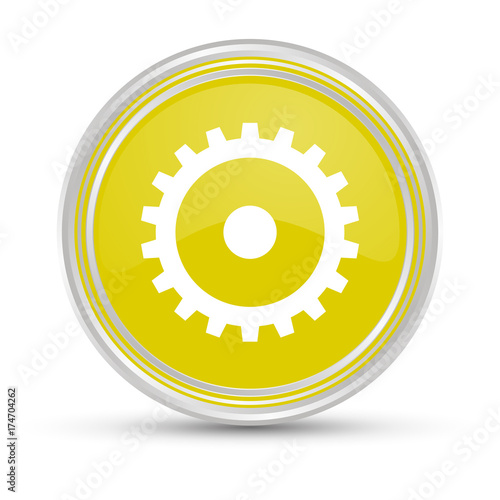 Gelber Button - Zahnrad - Optionen