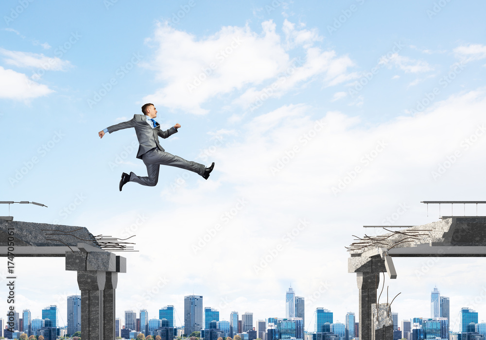 Problem and difficulties overcoming concept. Problem and difficulties overcoming concept.