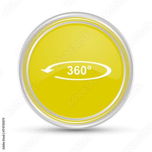 Gelber Button - 360 Grad