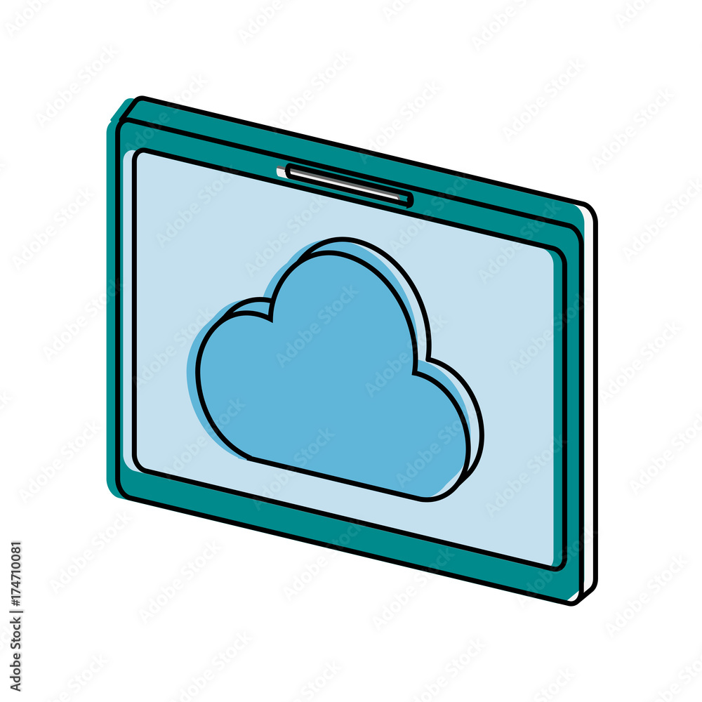tablet with blank screen icon image vector illustration design tablet with blank screen icon image vector illustration design