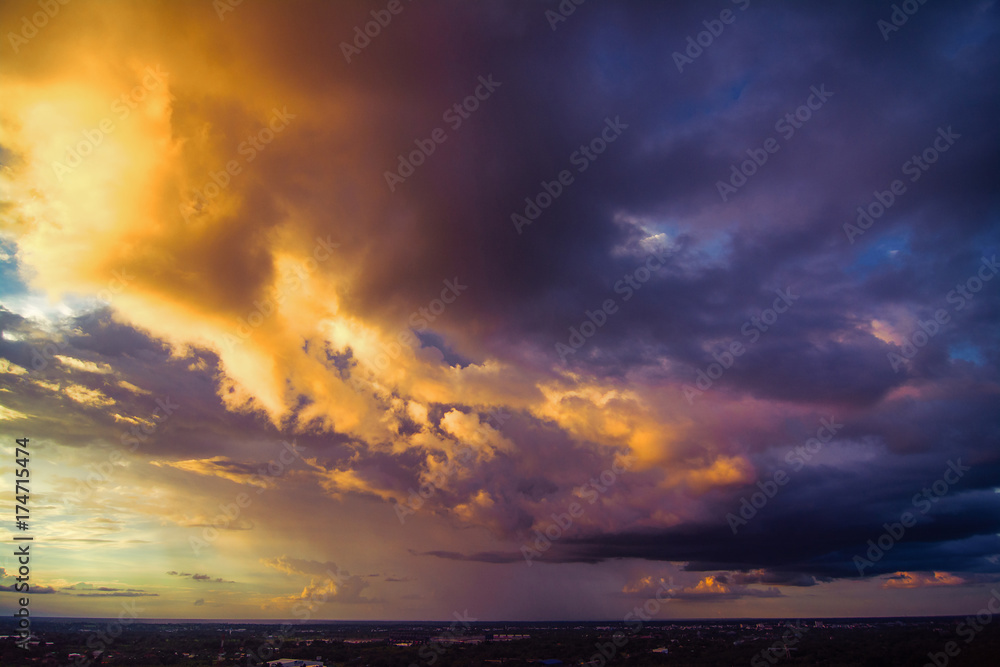 Fototapeta premium storm cloud