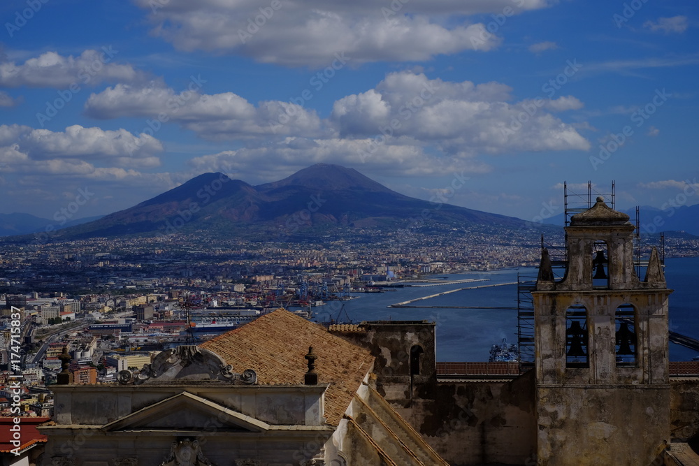 Obraz premium Gród Neapolu