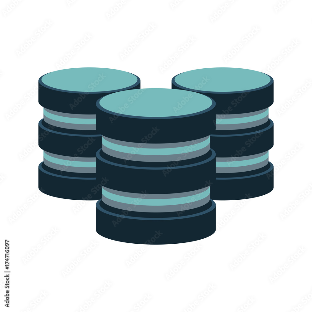 databases data center icon image vector illustration design databases data center icon image vector illustration design