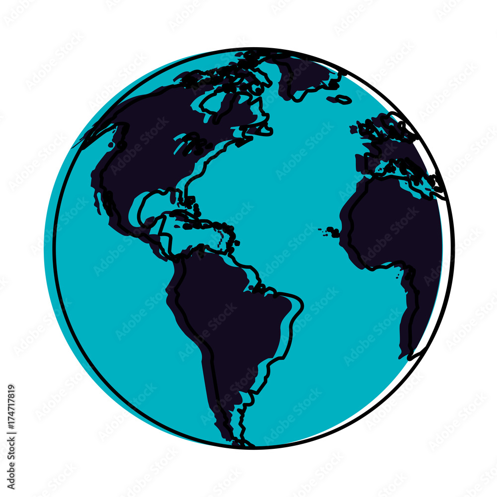 planet earth icon image vector illustration design planet earth icon image vector illustration design
