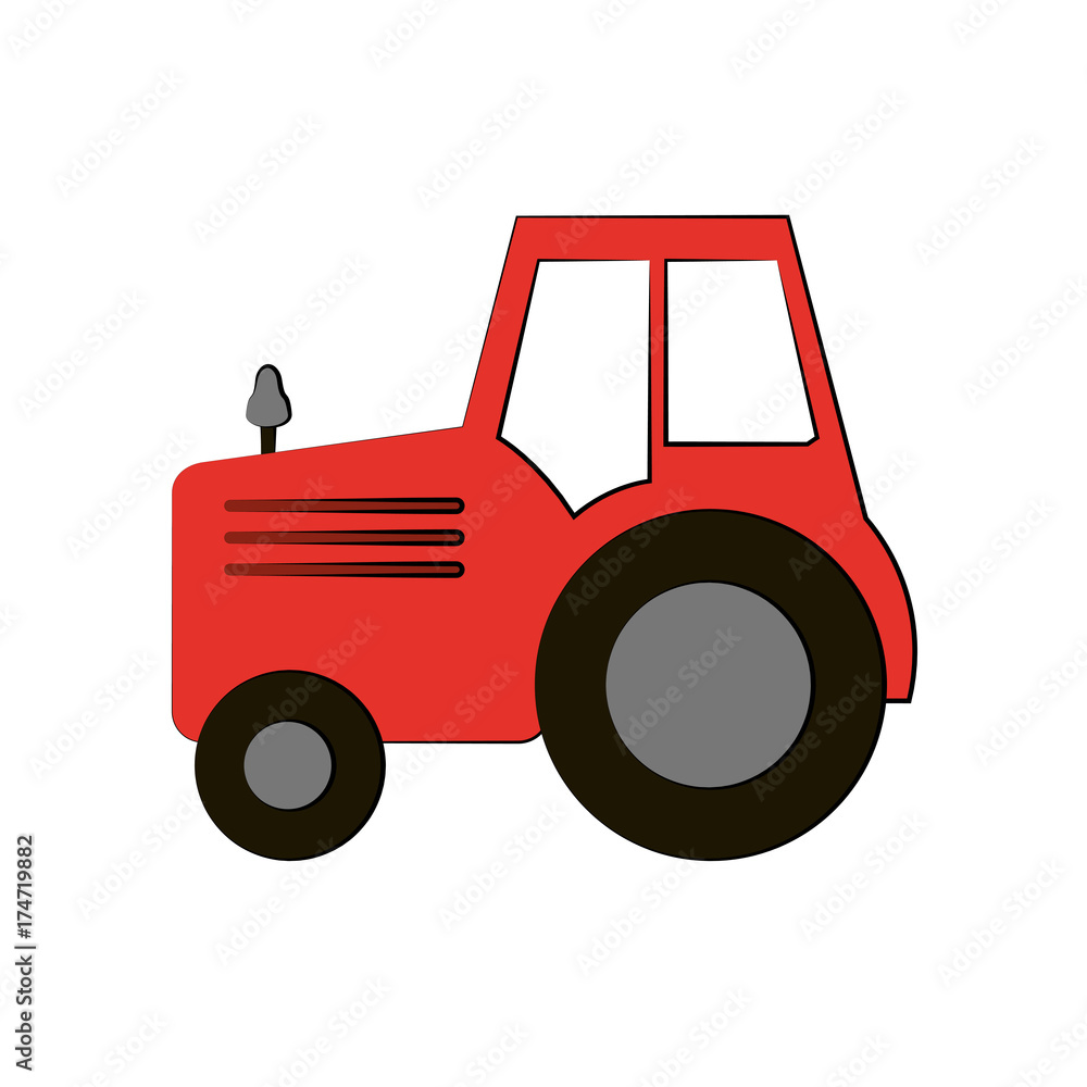 tractor farming icon image vector illustration design tractor farming icon image vector illustration design