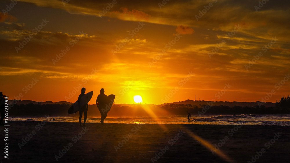 Fototapeta premium Exploring Byron Bay in New South Wales, Australia