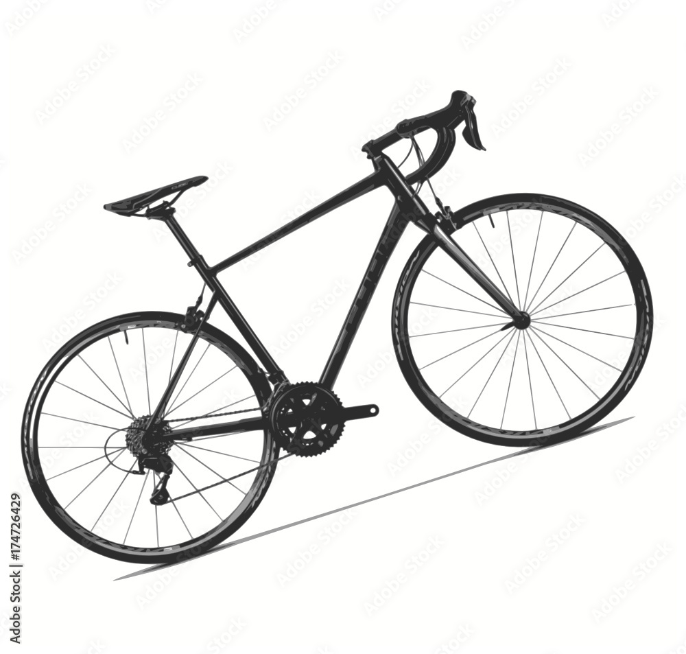 Obraz premium Vélo de course