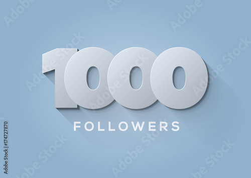 Acknowledgment 1000 Followers