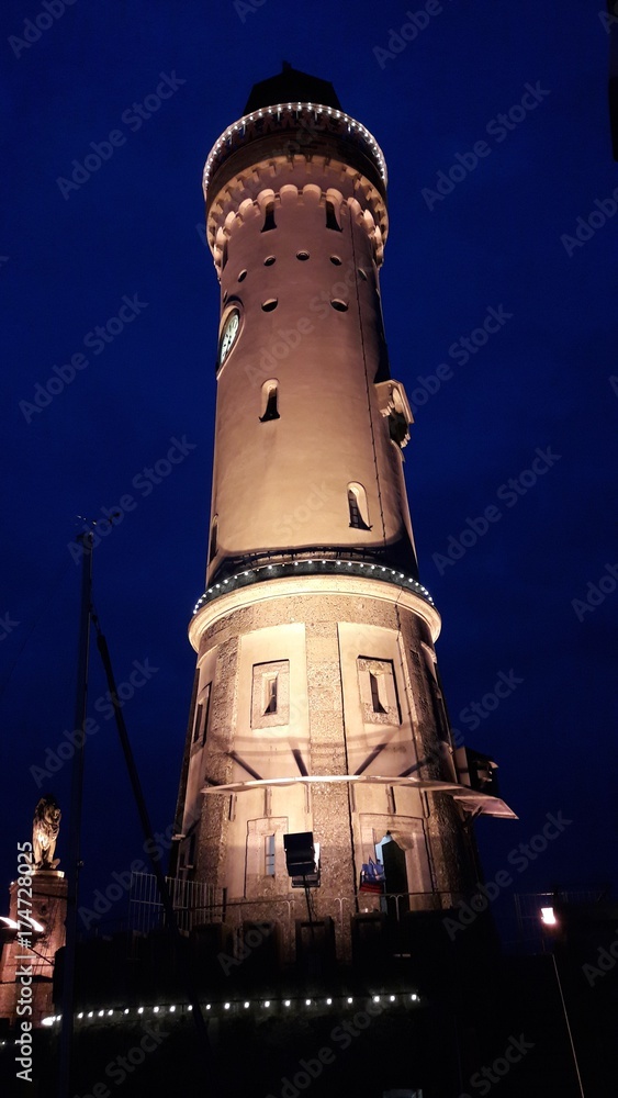 Naklejka premium Leuchtturm Lindau