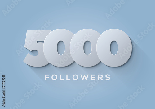 Acknowledgment  5000 Followers