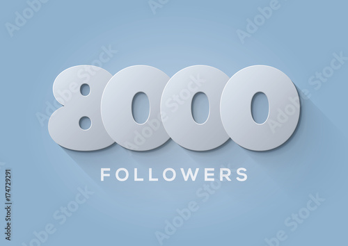 Acknowledgment  8000 Followers