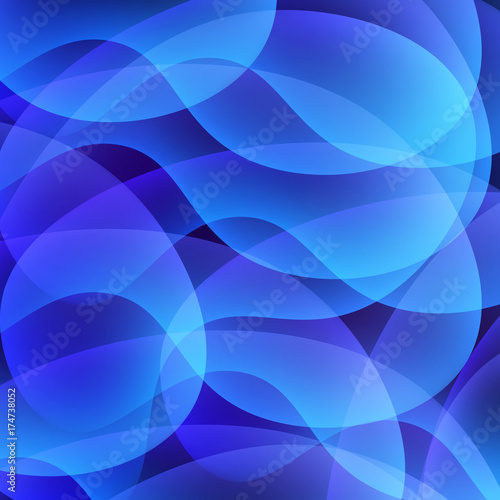Abstract blue wave business background vibrant backdrop.