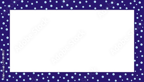 Christmas frame, decorative background. Creative icon. Place for text or another design.