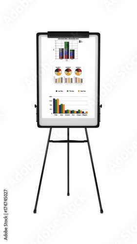 Fototapeta Flip Chart Easel