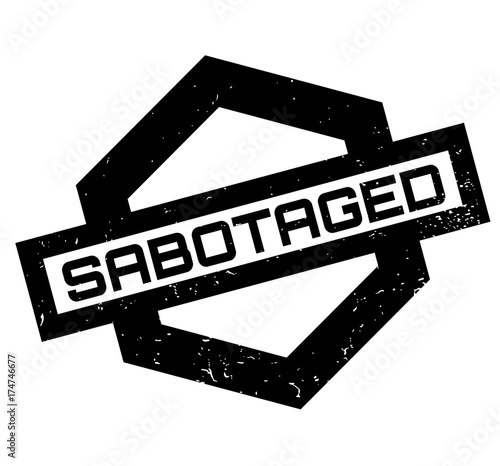 Sabotaged rubber stamp. Grunge design with dust scratches. Effects can be easily removed for a clean, crisp look. Color is easily changed.
