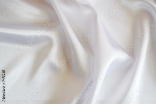 Pleated White Cloth for Backgrounds