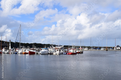 Hafen von Lemvig in Dänemark