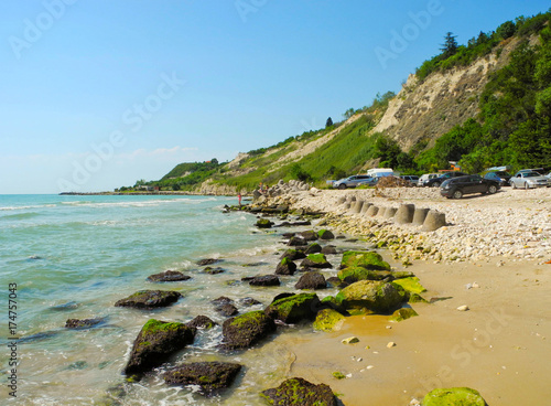 Bulgarian Sea coast. photo