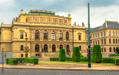 The Rudolfinum in prague,  ...