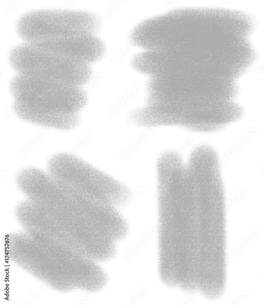 Soft spray painting in gray color Soft spray painting in gray color