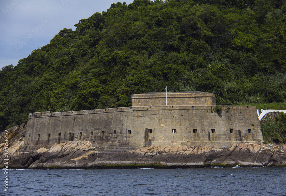 Fortress of Sao Joao da Barra, Rio de Janeiro Brazil