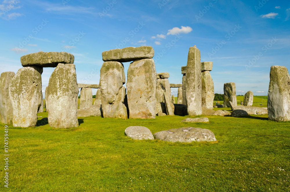 Standing stones at Stonehenge, Wiltshire, England