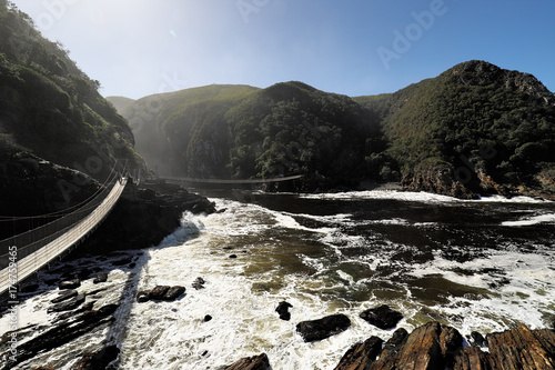 Storms River Suspension Bridge, Eastern Cape, Tsitsikamma National Park, South Africa