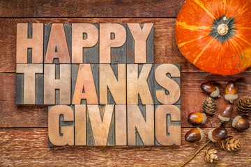 Happy Thanksgiving greeting card