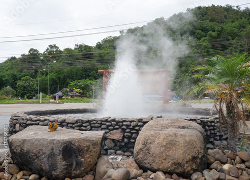 Round trip thailand july 2017 - hot spring - Thaweesin Chiang Rai photo