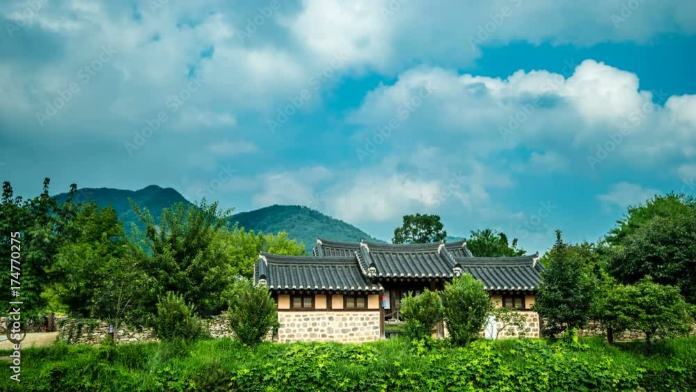 Taking Oeam Folk Village in Korean traditional village as Timelapse. Taking Oeam Folk Village in Korean traditional village as Timelapse.