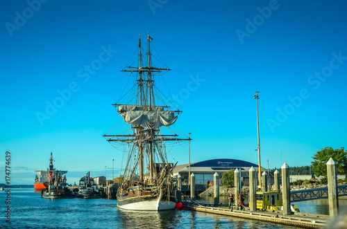 Tall Ships Visit Olympia, WA, USA, in August 2017