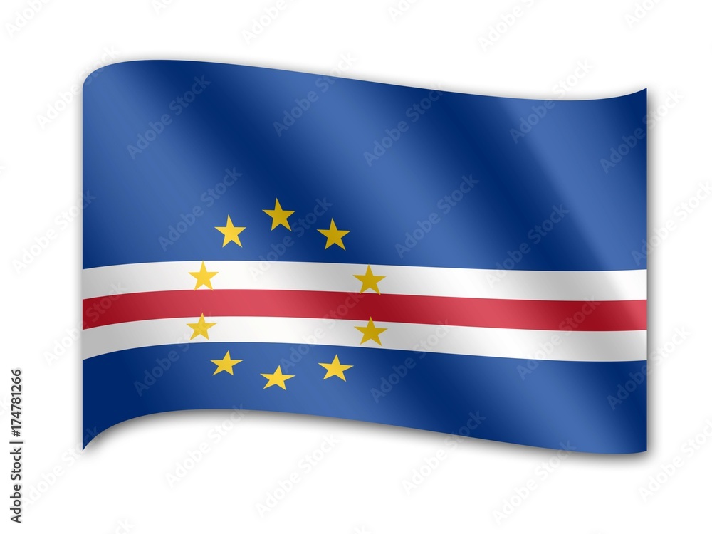 Obraz premium Flag of Cape Verde