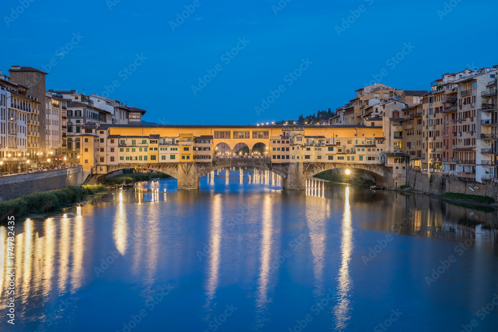 Ponte Vecchio & Blue Hour