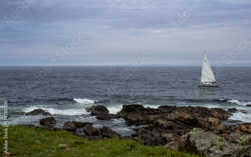 Sailboat in Ogunquit