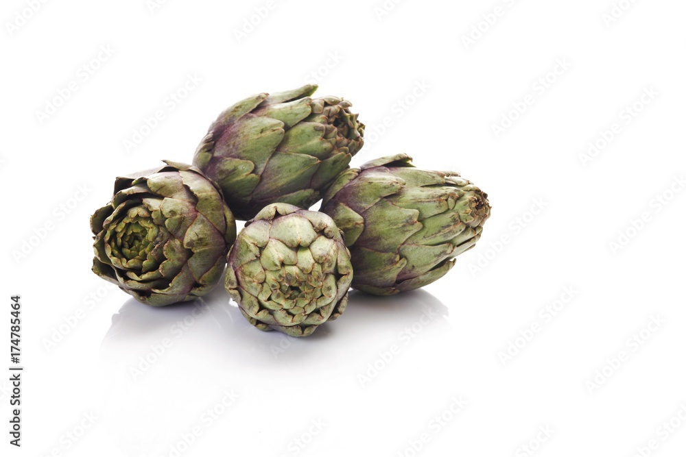 Fototapeta premium Small Artichokes (Cynara cardunculus)