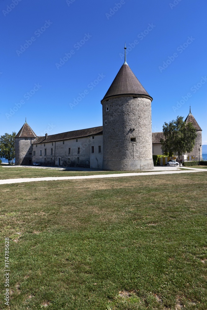 Chateau de Rolle, Rolle, canton of Vaud, Switzerland, Europe