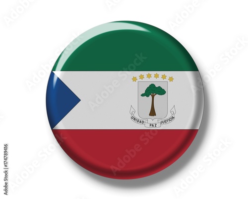 Button, flag of Equatorial Guinea Free Download Button, flag of Equatorial Guinea - GFXLoad