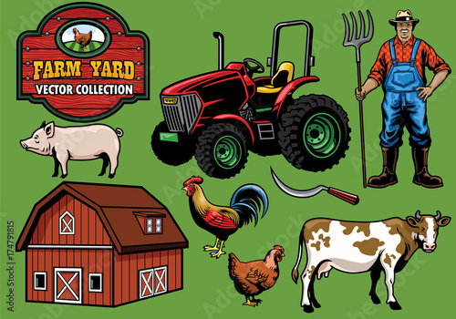 farming yard collection